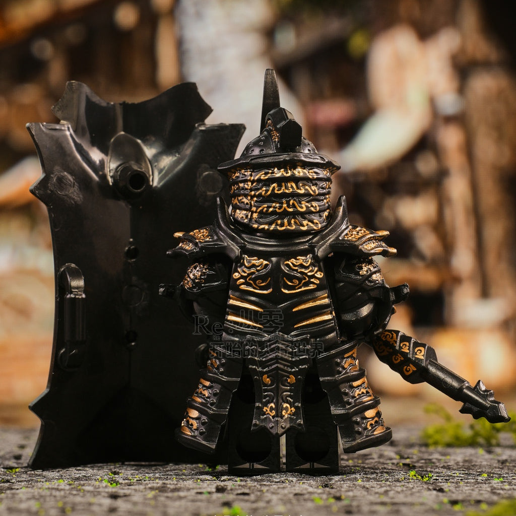 2025 New Demon's Souls Tower Knight Figure Building Blocks