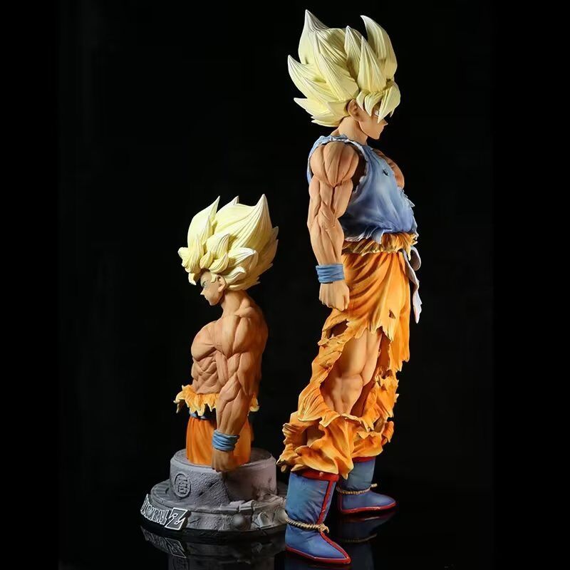 Dragon Ball Z Super Saiyan Son Goku Statue(Buy 1 Free 1)
