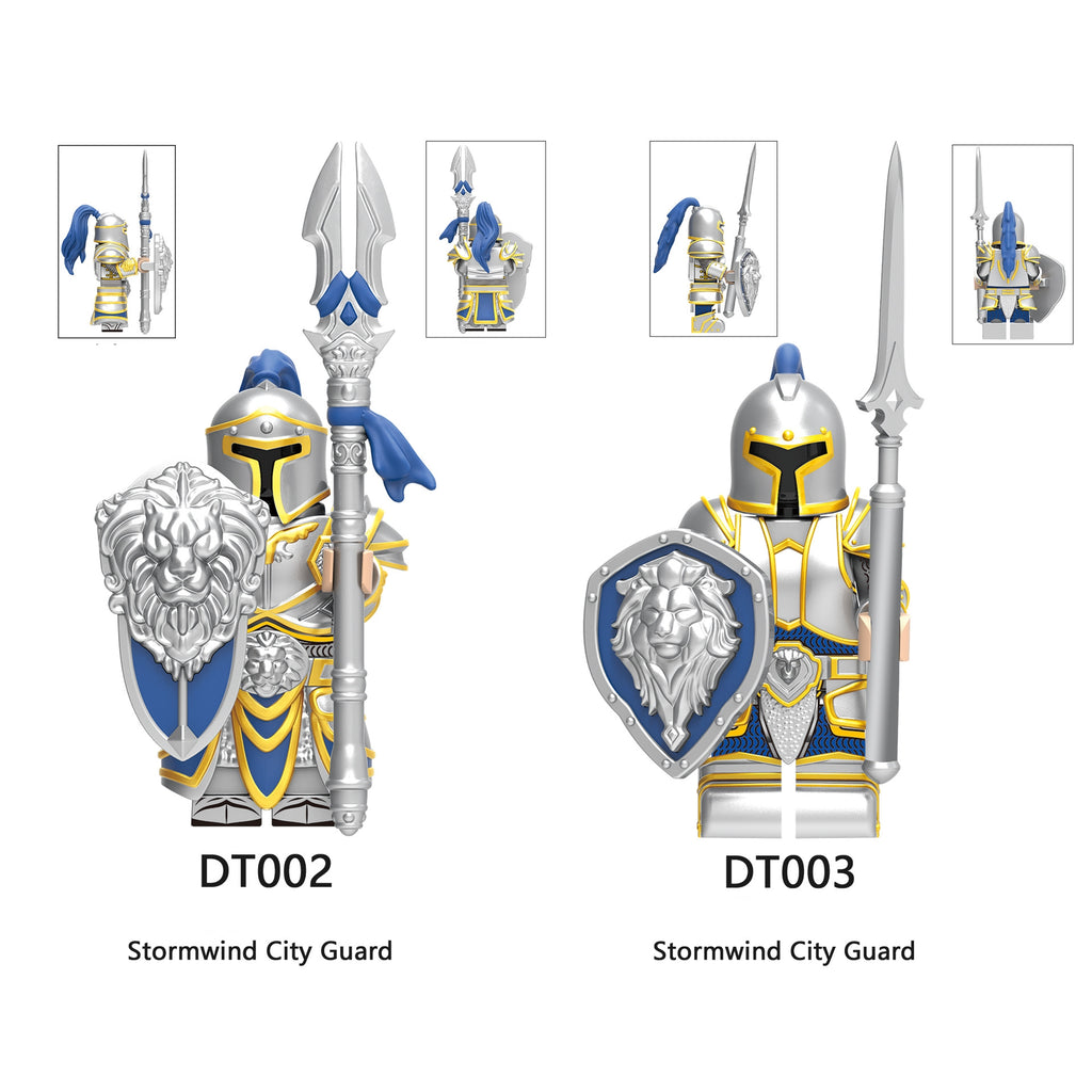 2025 New World of Warcraft Stormwind City Guard Figure Building Blocks