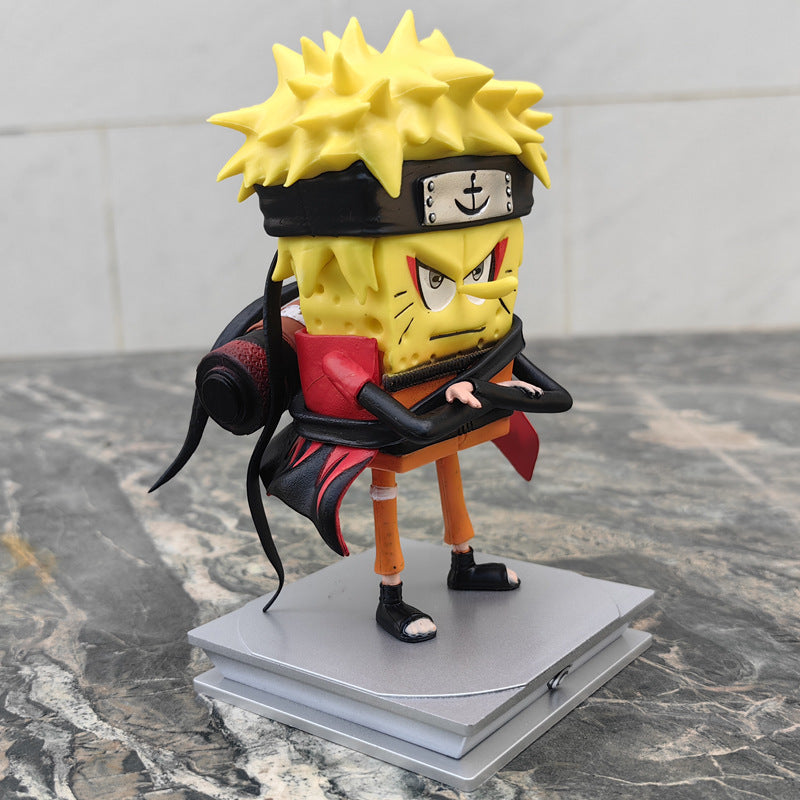 Naruto X SpongeBob SquarePants Cute Figures