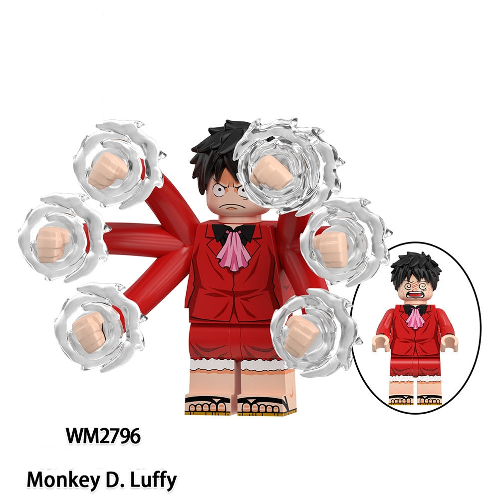 2025 New One Piece Figure Building Blocks