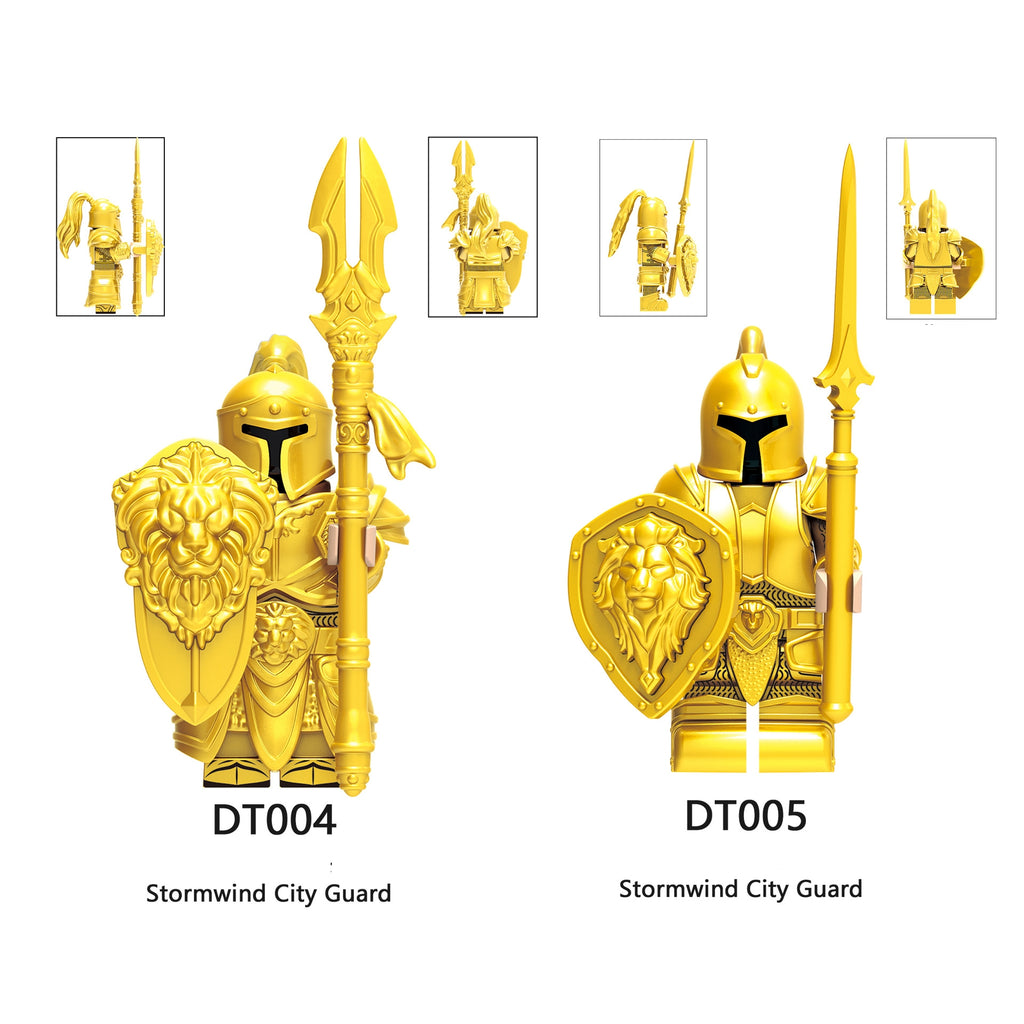2025 New World of Warcraft Stormwind City Guard Figure Building Blocks