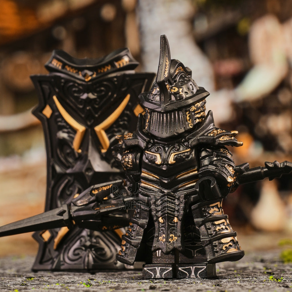 2025 New Demon's Souls Tower Knight Figure Building Blocks