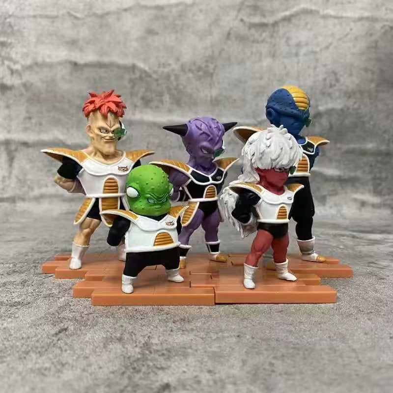 Dragon Ball Z Ginyu Force Cute Ornament 5pcs