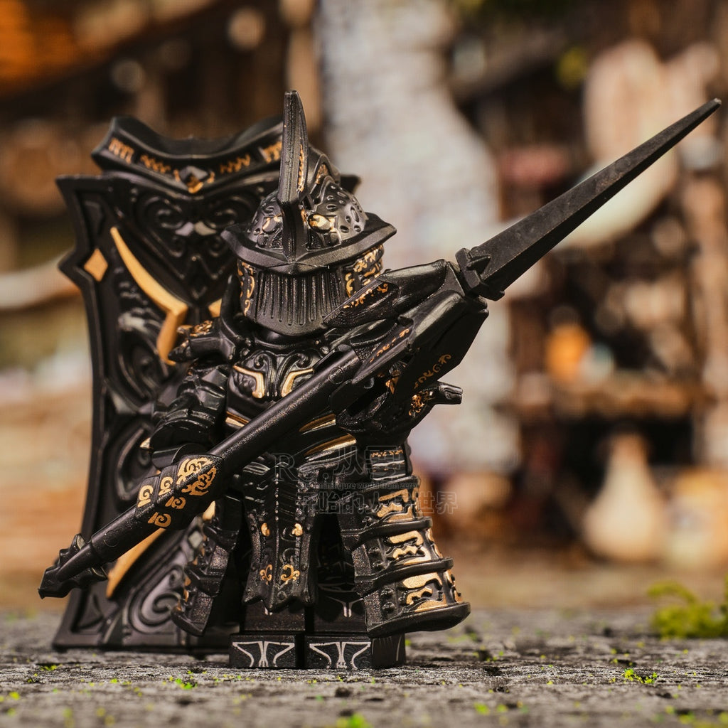 2025 New Demon's Souls Tower Knight Figure Building Blocks