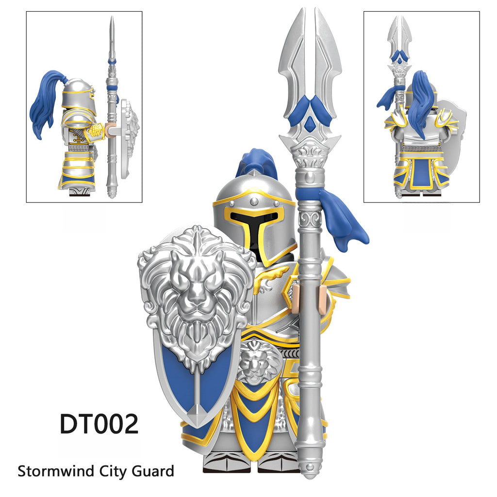 2025 New World of Warcraft Stormwind City Guard Figure Building Blocks