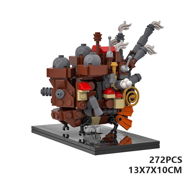 Anime Movie Howl's Moving Castle Building Blocks