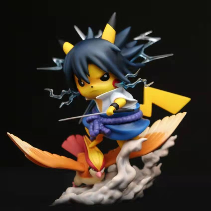 Pokemon Pikachu Cos Naruto Figures
