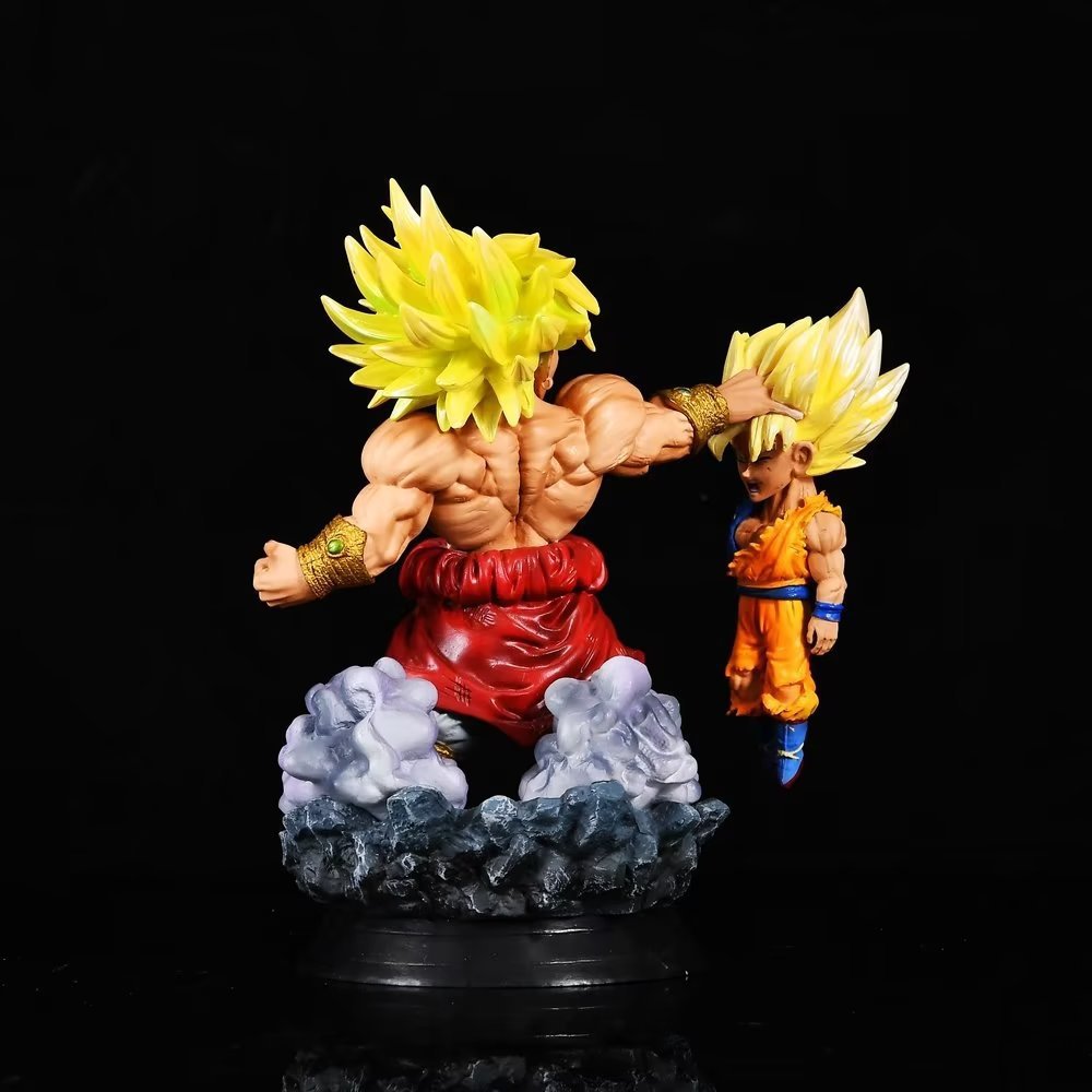 Dragon Ball Z Broly VS Goku Figures