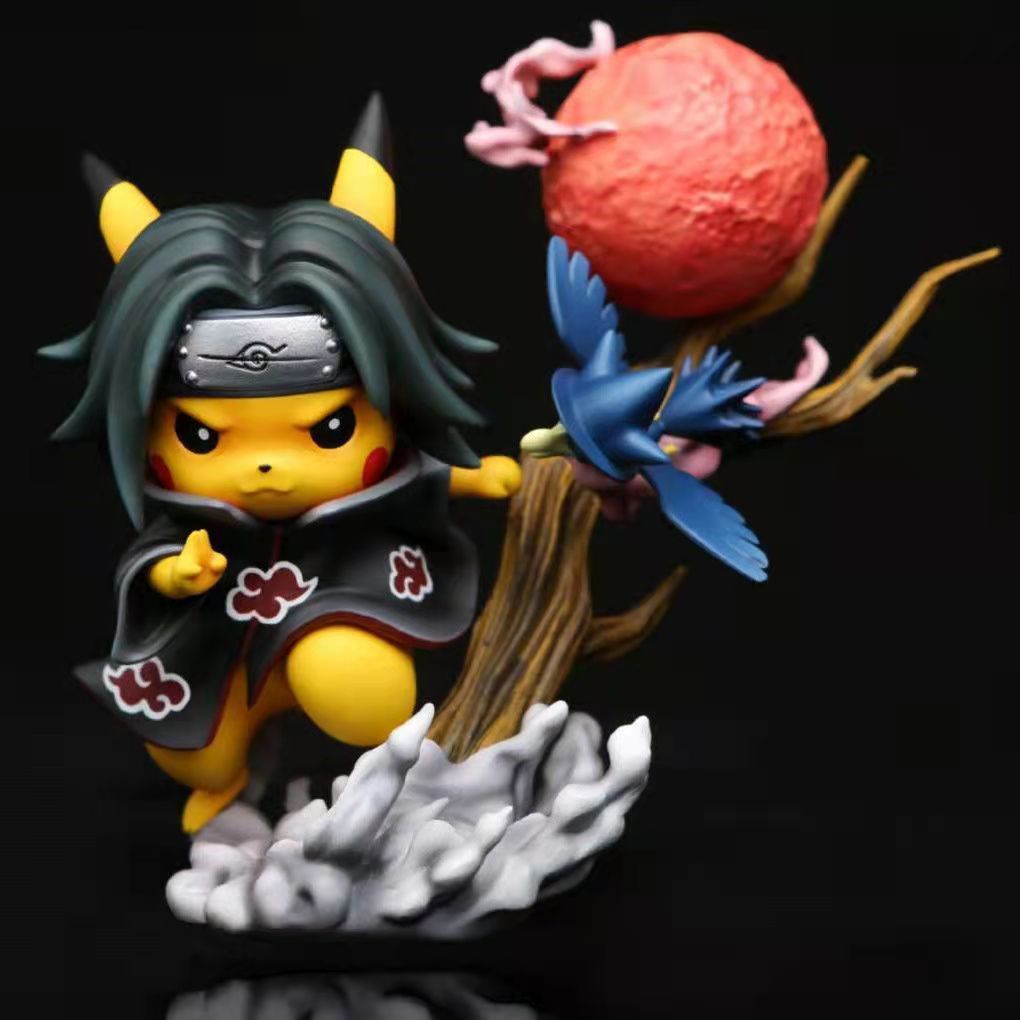 Pokemon Pikachu Cos Naruto Figures