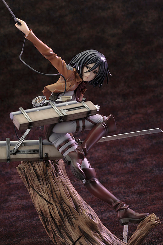 Attack On Titan Mikasa Ackerman Classic Scene Statue