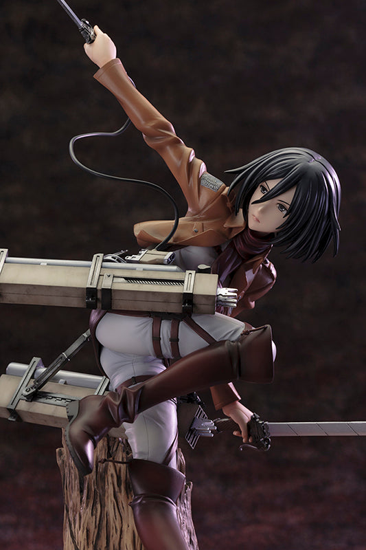 Attack On Titan Mikasa Ackerman Classic Scene Statue
