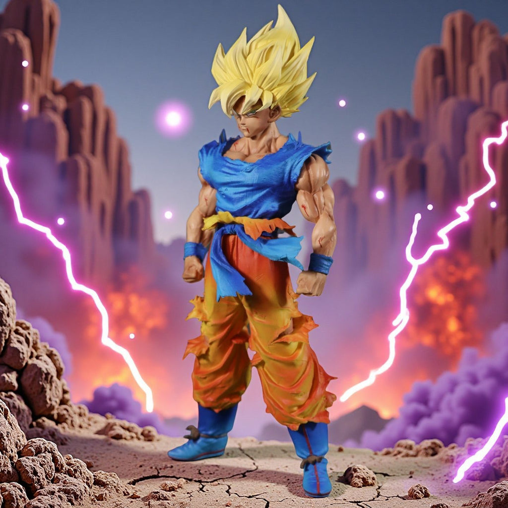 Dragon Ball Z Classic Scenes Son Goku Statue