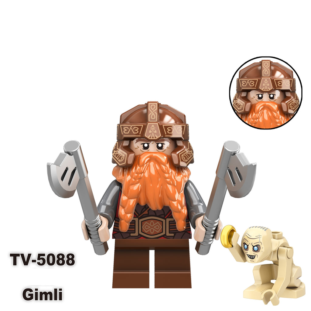 2025 New The Lord of the Rings Figure Building Blocks