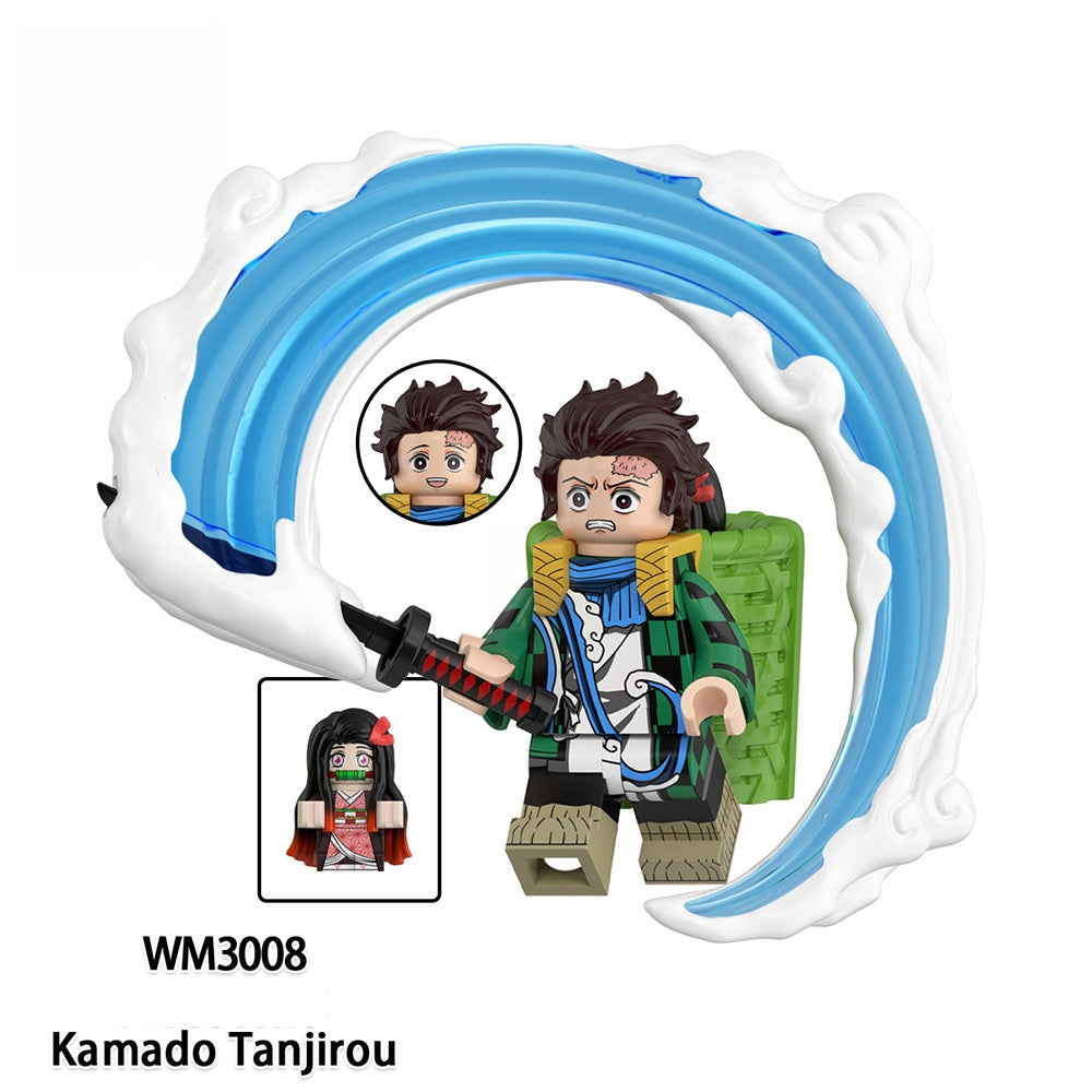 2025 New Demon Slayer Figure Building Blocks