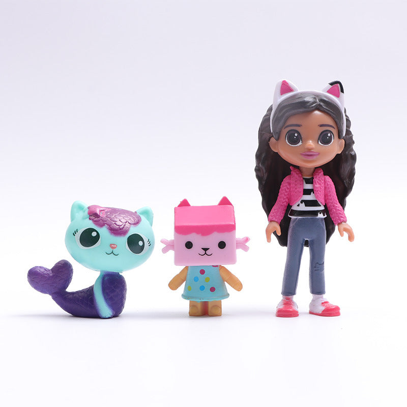 Gabby's Dollhouse Cute Ornaments 13pcs