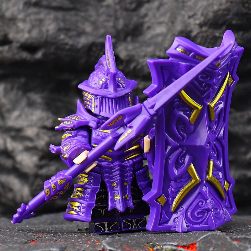 2025 New Demon's Souls Tower Knight Figure Building Blocks