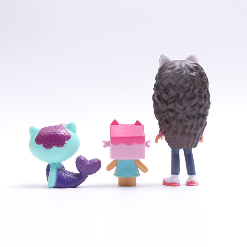 Gabby's Dollhouse Cute Ornaments 13pcs