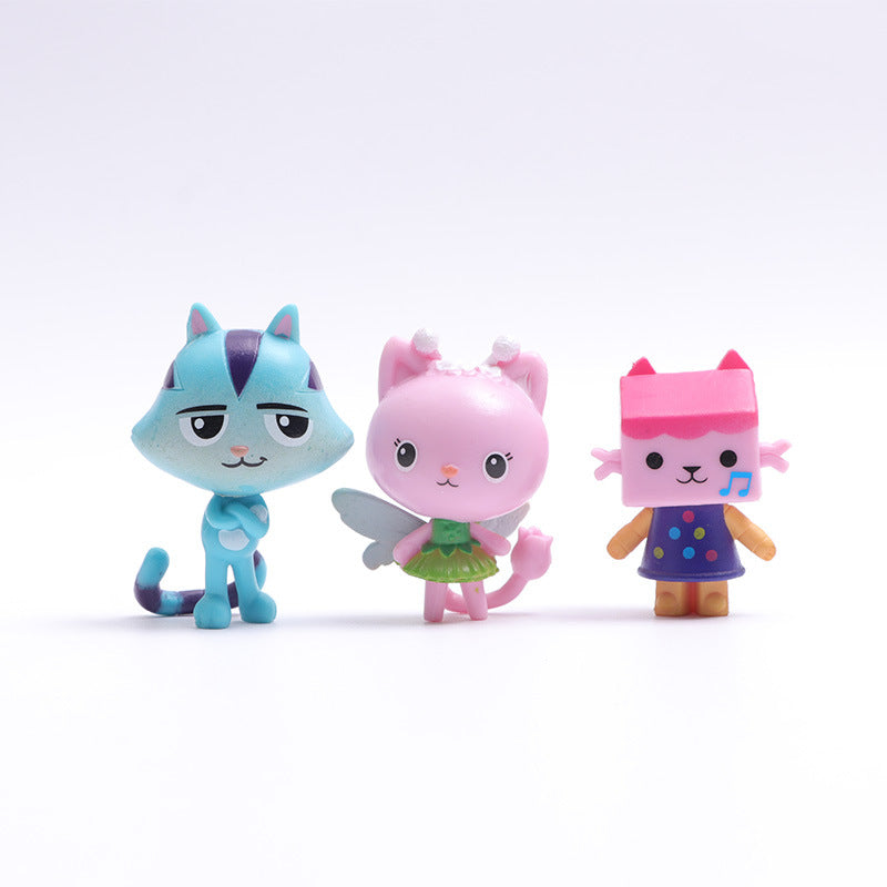 Gabby's Dollhouse Cute Ornaments 13pcs