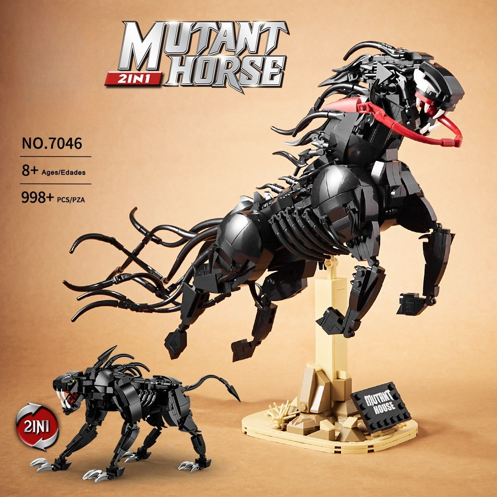 Venom Horse Figure 2 in 1 Building Blocks