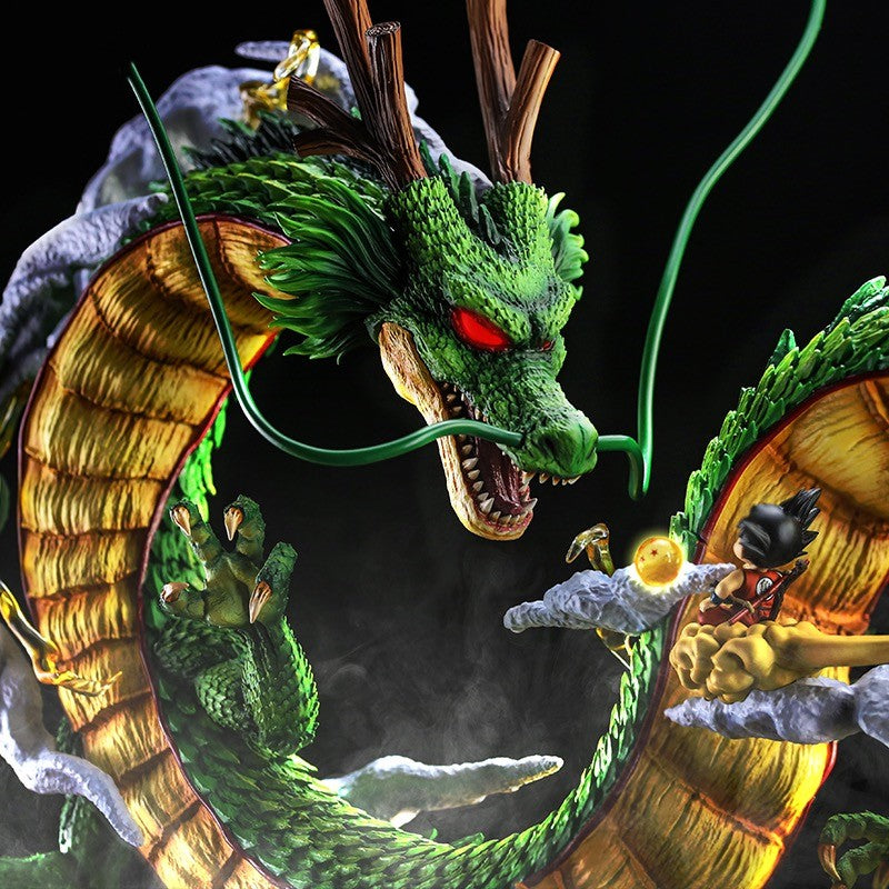 Dragon Ball  Goku & Shenron Figures