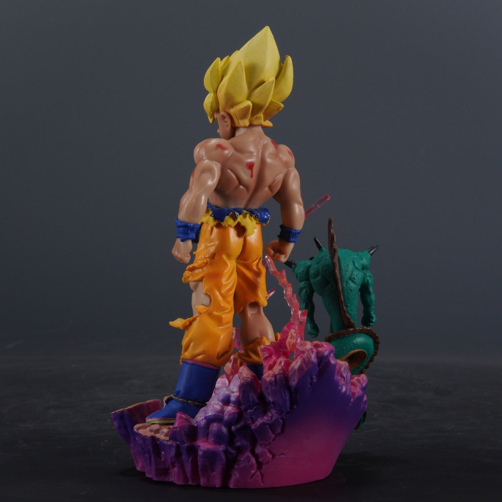 Dragon Ball Z Super Saiyan Son Goku Classic Scene Figure