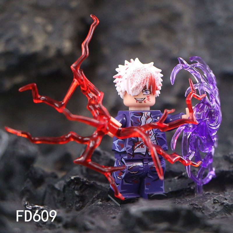 2025 New Jujutsu Kaisen Gojo Satoru Figure Building Blocks