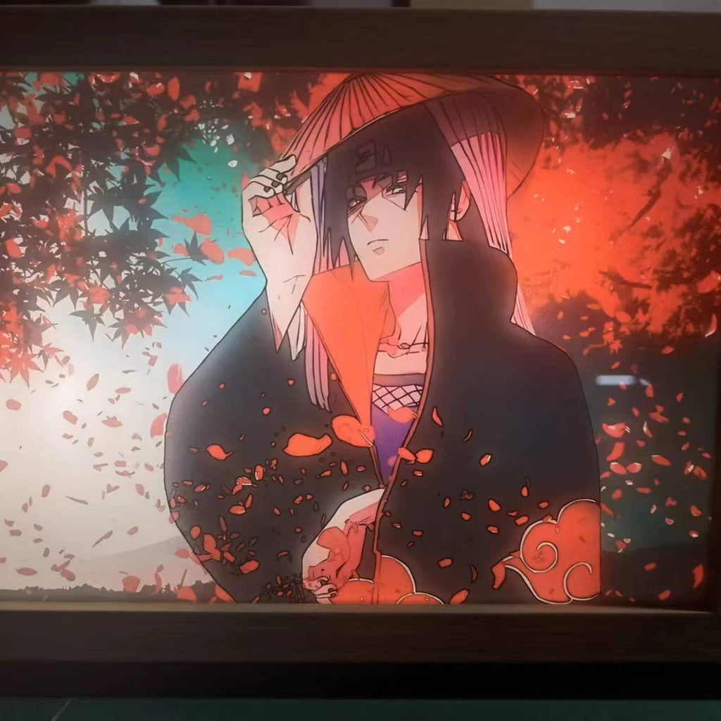Naruto Memorial Light Painting