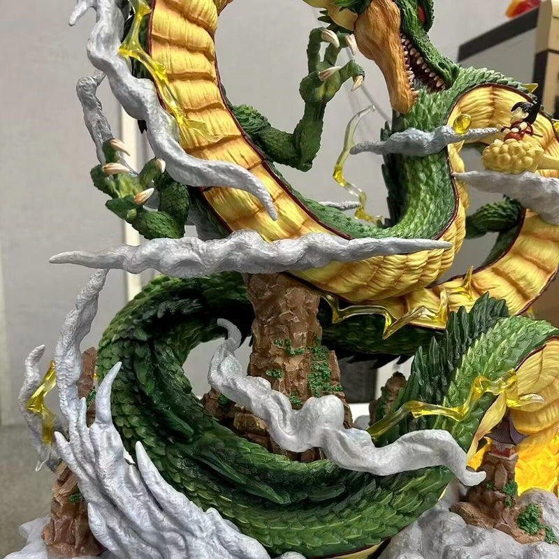 Dragon Ball  Goku & Shenron Figures