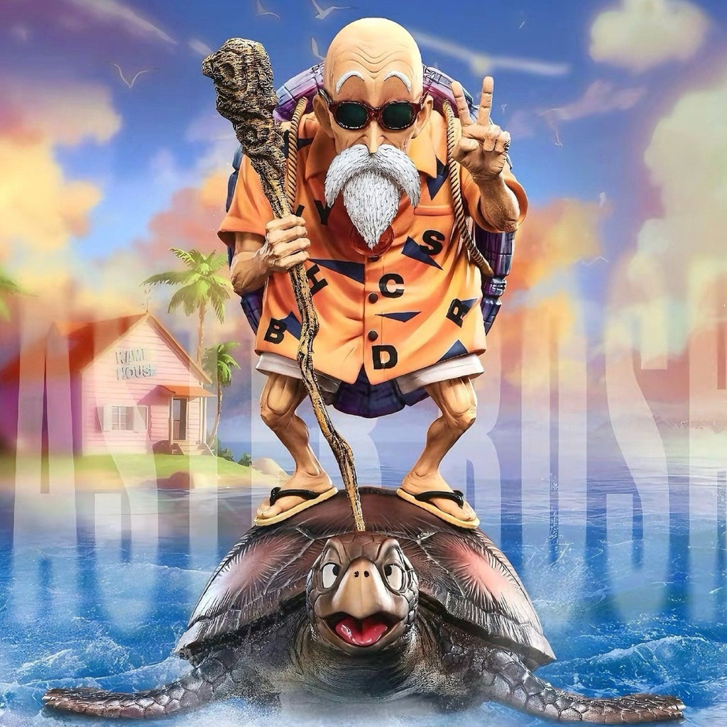 Dragon Ball Master Roshi  Classic Scene Statue