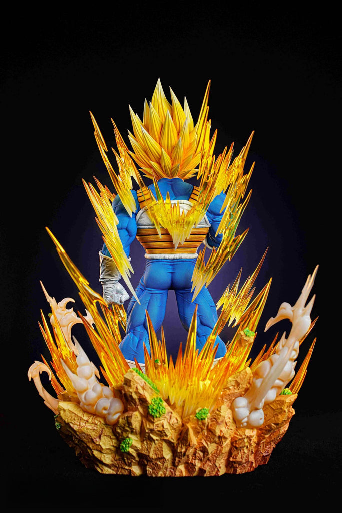 Dragon Ball Z Super Vegeta Classic Scene Statue