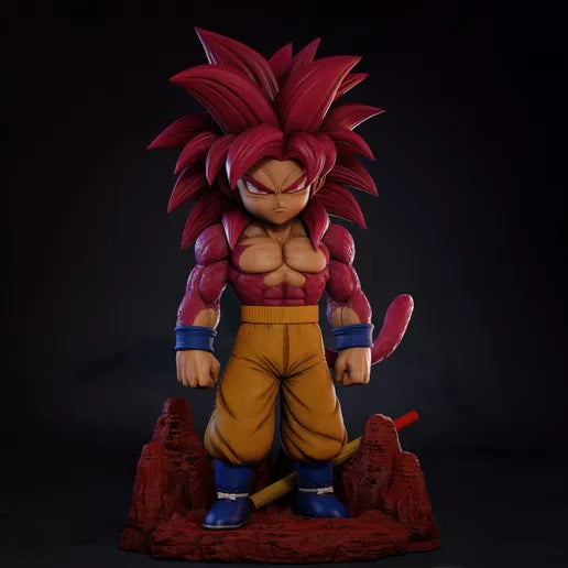 Dragon Ball DAIMA Super Saiyan 4 Goku Cute Figure