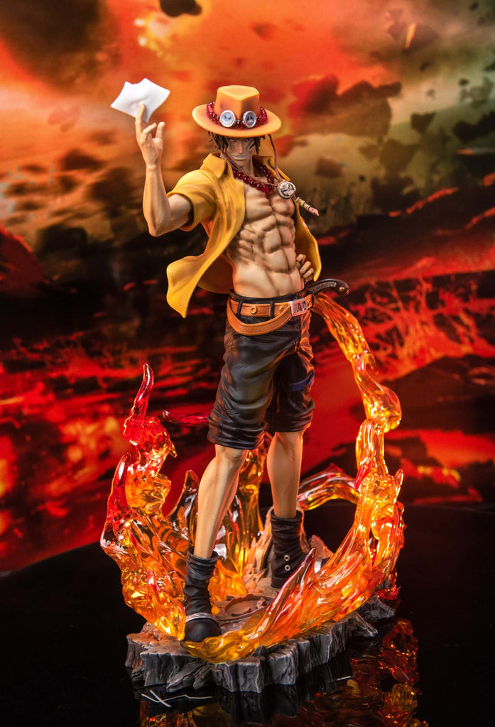 One Piece Flame Portgas D. Ace Statue(Buy 1 Free 1)