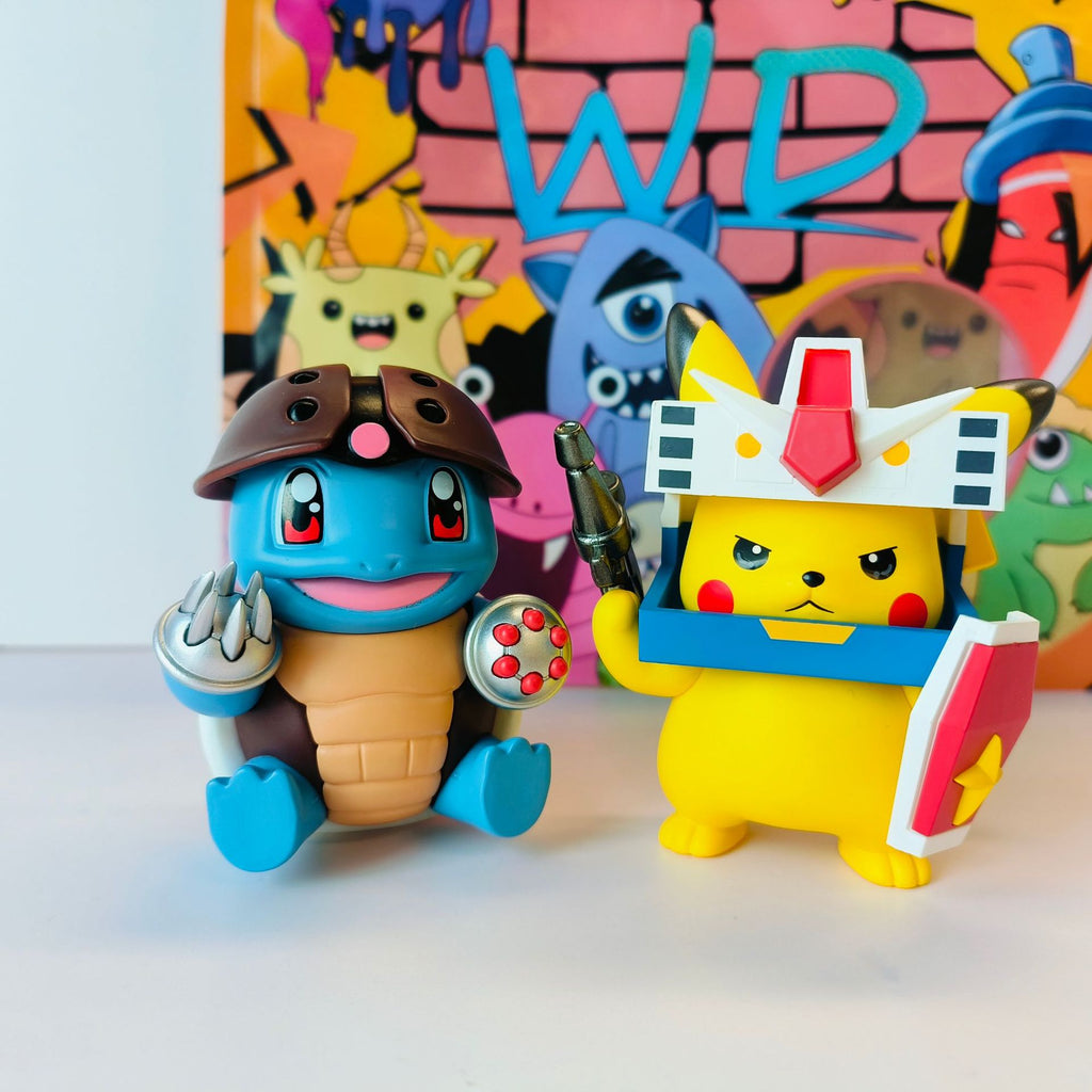 2025 New Pokemon Cos Gundam Cute Ornaments