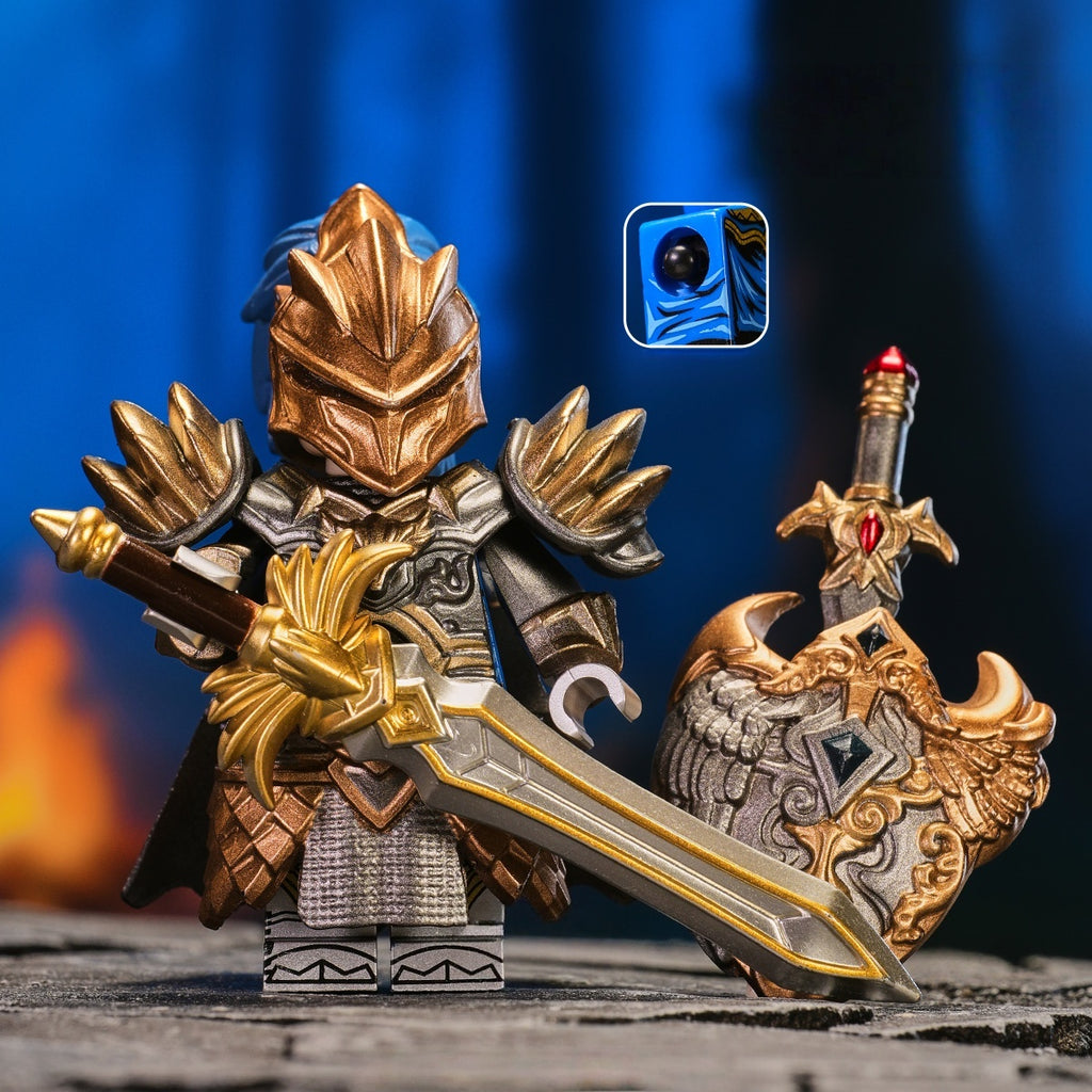 Middle Ages Knights of the Round Table Figure Building Blocks