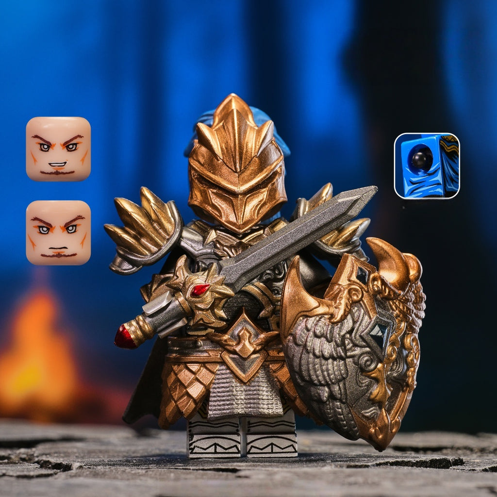 Middle Ages Knights of the Round Table Figure Building Blocks