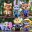 Popular Animated Movies Cute Ornaments 6pcs