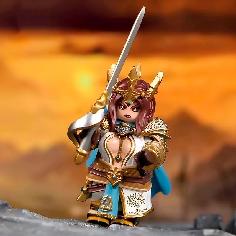 Middle Ages Knights of the Round Table Figure Building Blocks