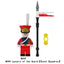 Napoleon Series Army Figure Building Blocks