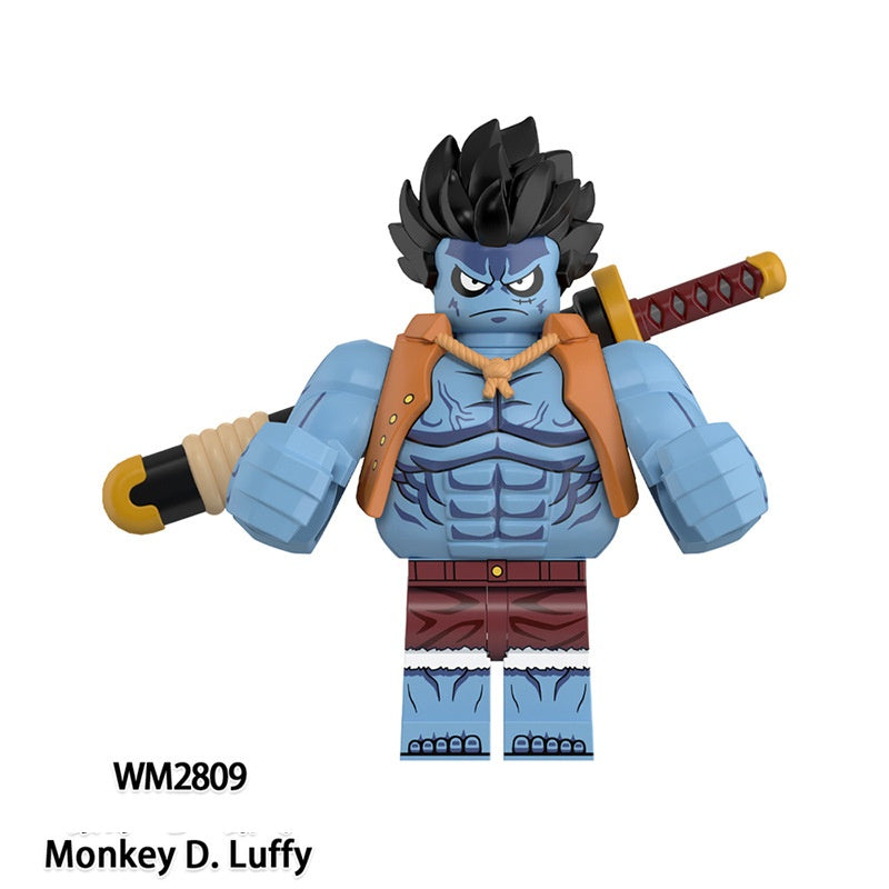 2025 New One Piece Figure Building Blocks