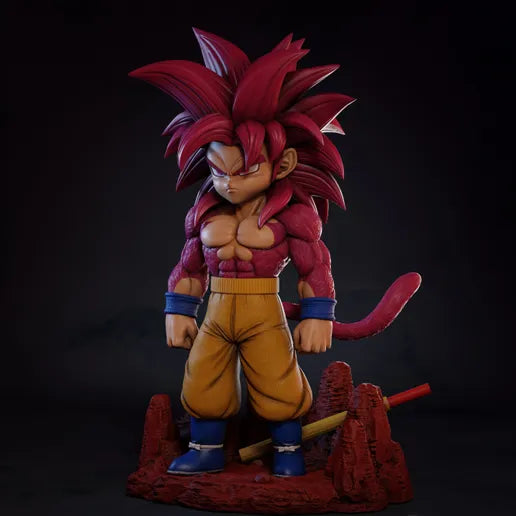 Dragon Ball DAIMA Super Saiyan 4 Goku Cute Figure