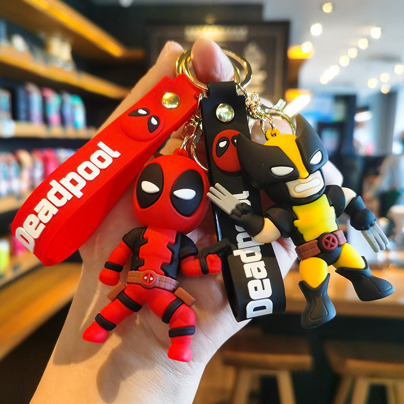 2025 New Deadpool & Wolverine Cute Keychain