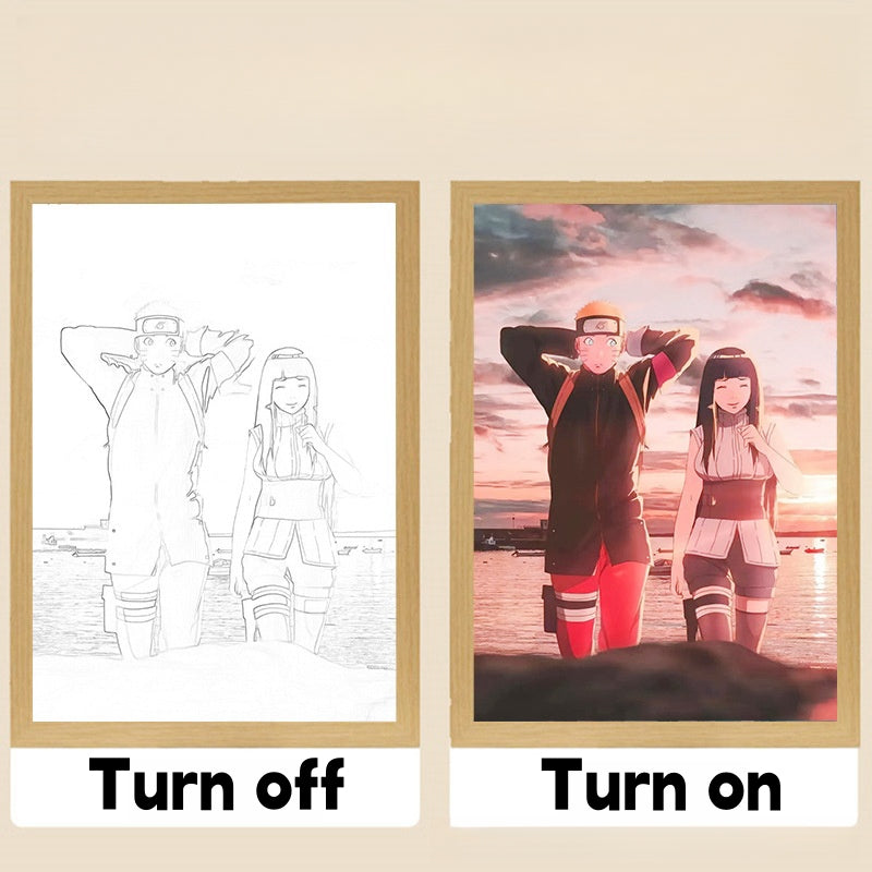 Naruto Memorial Light Painting