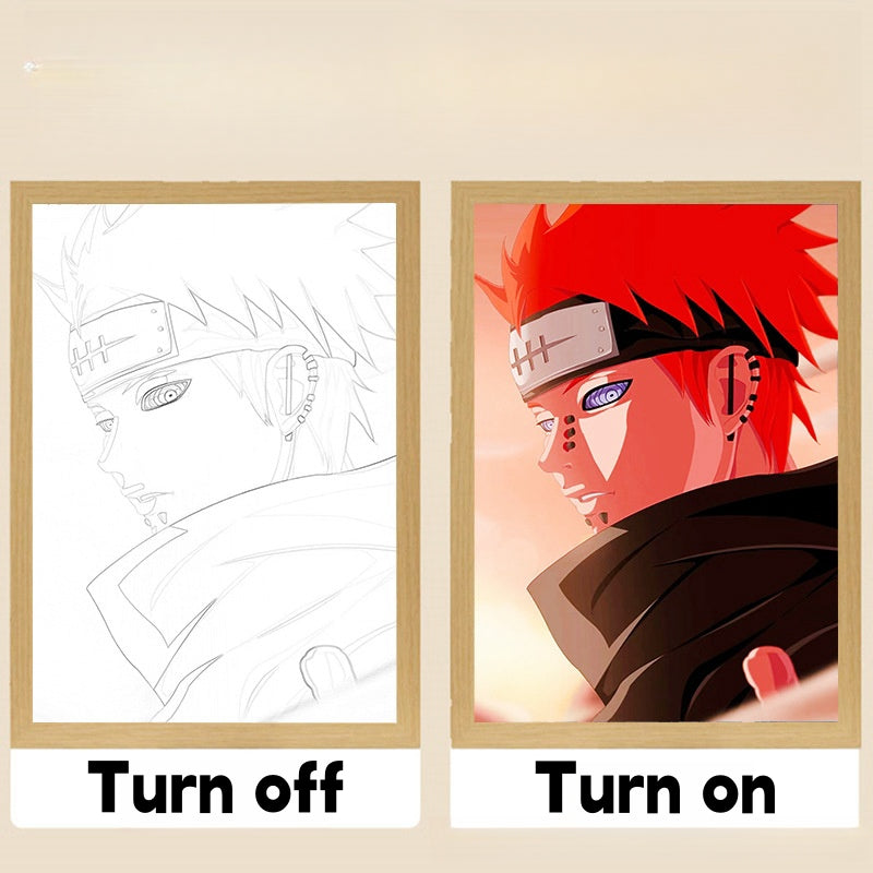 Naruto Memorial Light Painting