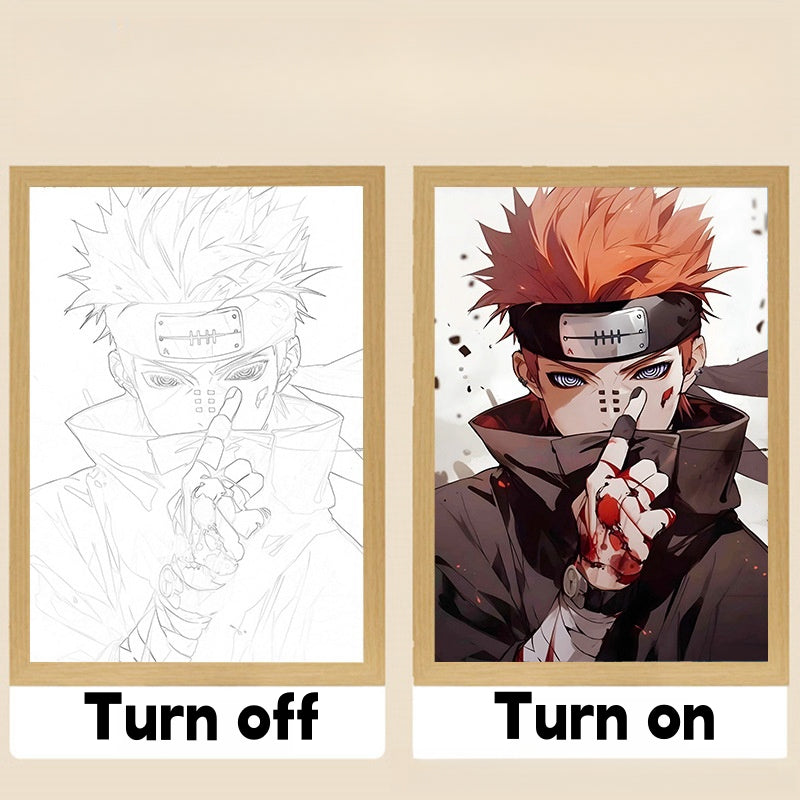 Naruto Memorial Light Painting