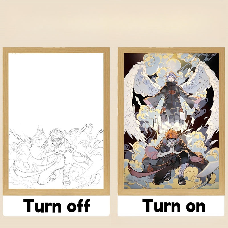 Naruto Memorial Light Painting