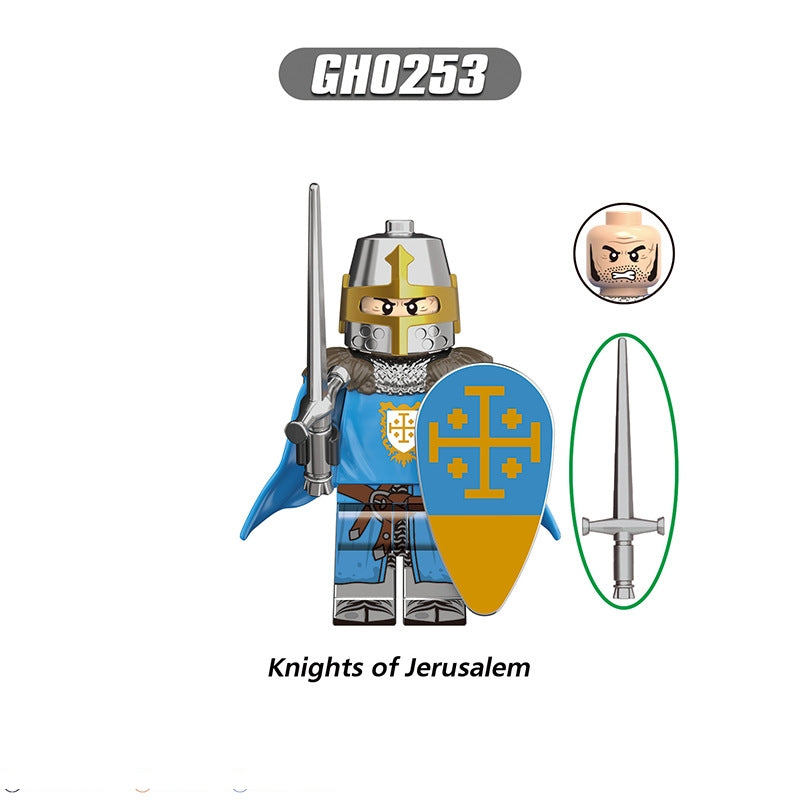 2025 New Middle Ages Knights Figure Building Blocks
