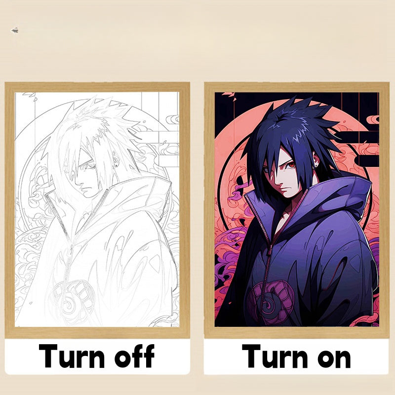 Naruto Memorial Light Painting