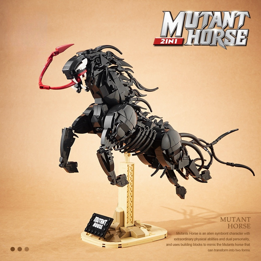 Venom Horse Figure 2 in 1 Building Blocks