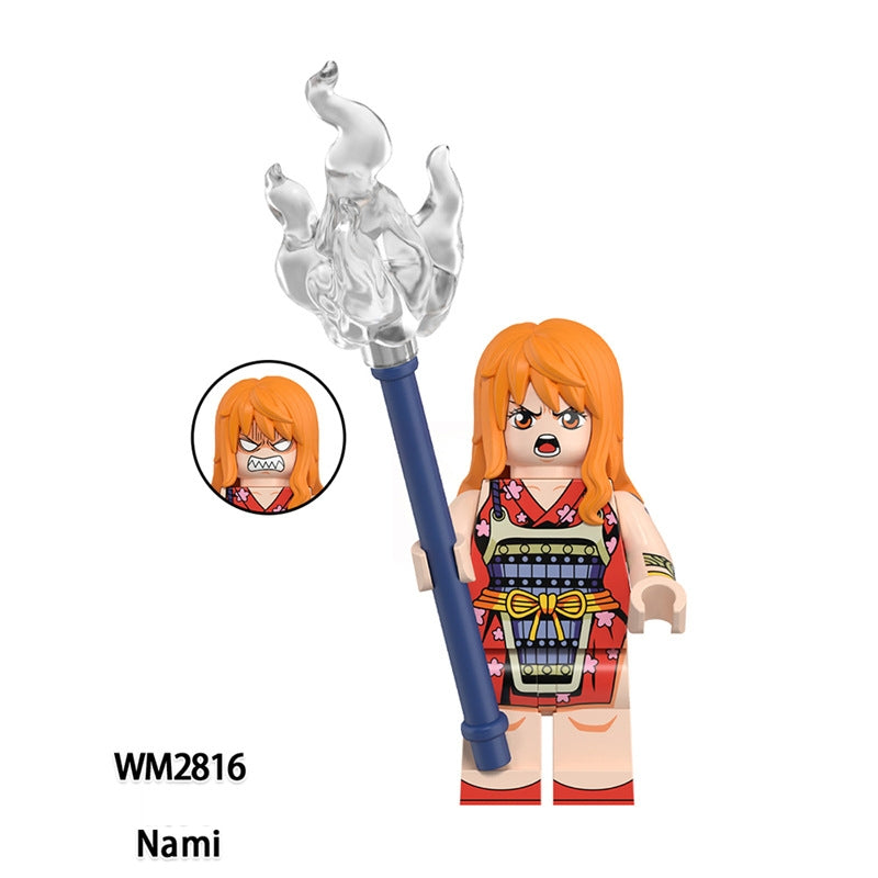 2025 New One Piece Figure Building Blocks